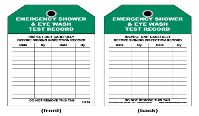 How to Perform Daily Maintenance on the Emergency Eyewash?